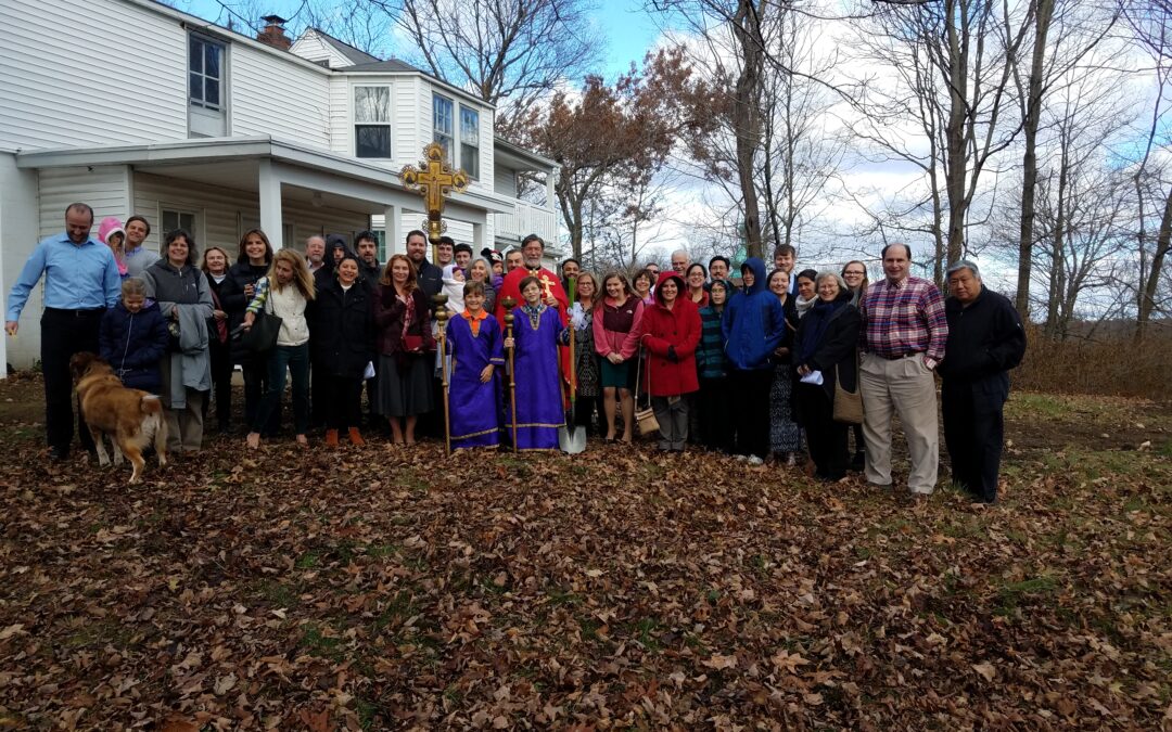 Ground Breaking for New Rectory